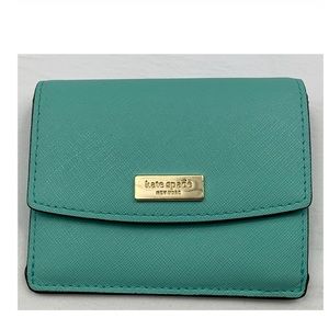 Kate Spade Small Teal Wallet